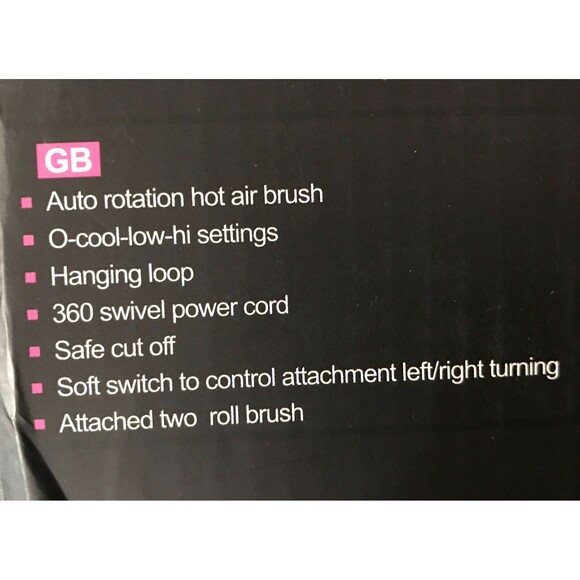 Hot Air‎ Brush Styler Straightener Professional Model YZM-8012 (900-1200 Watts) - Picture 3 of 3